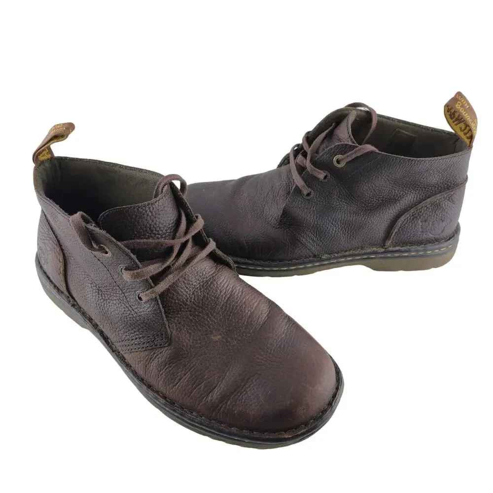 Dr Martens Sussex Slip Resistant Chukka Boots Mens Size US 13M‎ Brown